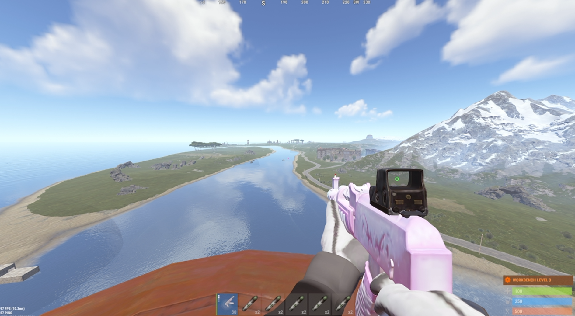 Rust gameplay without vibrance